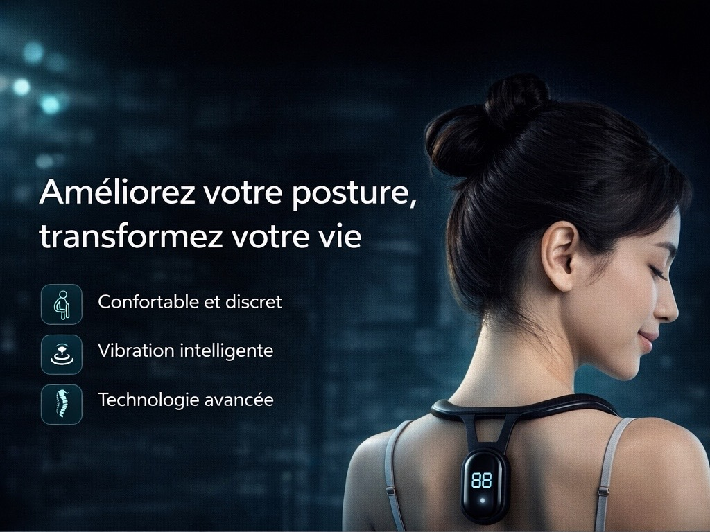 Correcteur de Posture Intelligent avec Vibration